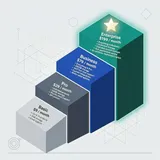 Pricing tiers illustration